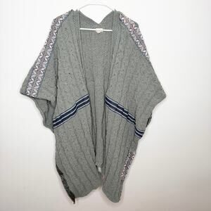 POL It’s Open Front Chenille Sweater Wrap